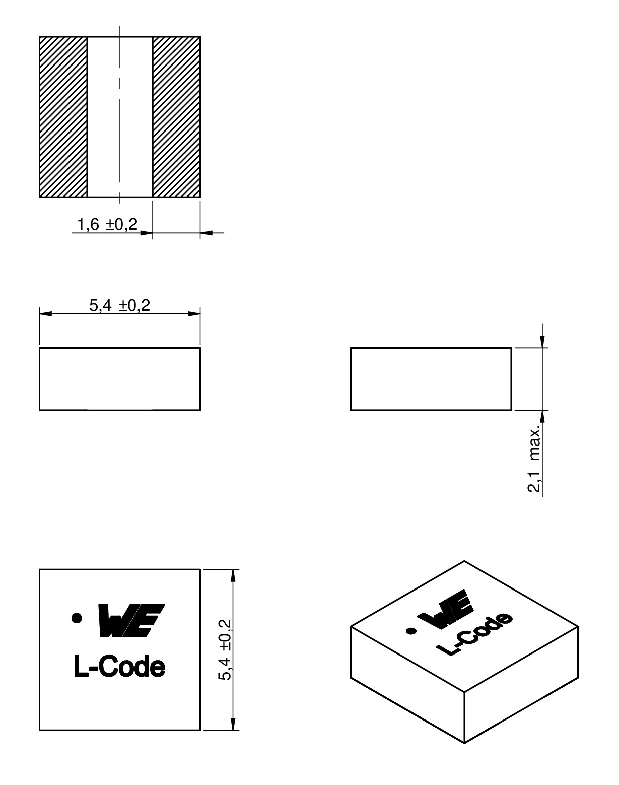 WEMAPI SMT Power Inductor Passive Components Würth Elektronik